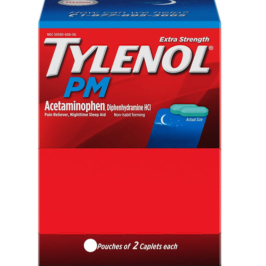 Wholesale Tylenol Pm Extra Strength 50/2pk 